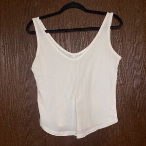 Elegant White Women's Tank Top